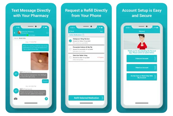 RxLocal mobile app